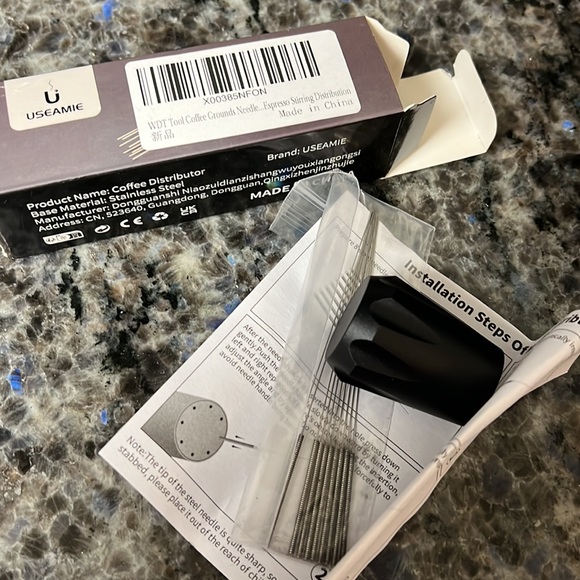 NWT coffee lover set—tamper and distributor - Picture 8 of 8